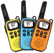 UNIDEN ADV05-3 80 CHANNEL MINI COMPACT UHF HANDHELD RADIOS TRIPLE COLOUR PACK