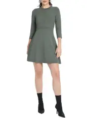 [Marcs] Running Up That Hill Dress in Blue Bottle