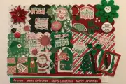 Quarantine Christmas Custom Chipboard Mini Book DIY Album Kit Scrapbook