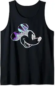 [Disney] Mickey And Friends Mickey Neon Oil Slick Fill Tank Top