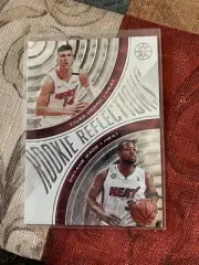 2019-20 Panini Illusions Rookie Reflections Tyler Herro/Dwyane Wade Heat #17