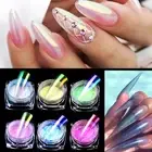 AURORA CANDY Nail Powder Colours UNICORN RAINBOW CHROME Mirror Mermaid Nails