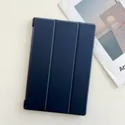 MCC For Samsung Galaxy Tab A8 10.5" X200 X205 Smart Cover Soft Back Case [Dark Blue]