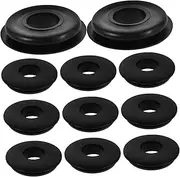 Rubber Seal Gaskets for Trailer Hands 100pcs Black Hose Gasket Kit Fasteners for Easy Installati