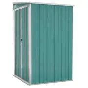Wall-Mounted Garden Shed Outdoor Storage Tool Workshop Sheds Green 118x100x178cm