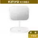 【KINYO】LED觸控調光化妝鏡(BM-077) 電池+USB有線 加大鏡面 自然光 ｜原廠一年保固