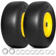 13x5.00-6 flat free lawn mower tires zero turn front wheel 13x5x6 solid mower fl