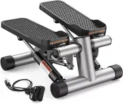 Sportsroyals Stair Stepper for Exercise, Mini Steppers with Resistance Band, Hyd