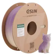 eSun PLA-UV Color Change Filament Purple,1KG Roll, 1.75mm Compatible with Most of FDM 3D Printers, Such as Creality, Bambu Lab, AnkerMaker, Raise3D, Flsun, etc,. [PLA-UV CC175UV-Z1P1]
