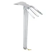 Steel Mini Rake Rubber Handle Short Claw Rake Cultivator Garden Tool Outdoor HG