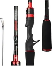 River Fishing Rod Steel Light Casting Fishing Rod with 24 Ton Carbon Fiber 2.4m Silver Red Gray Float Fishing Rod