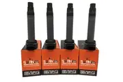 SWAN Ignition Coils and NGK Spark Plugs Set for Mitsubishi Lancer (2.0L)