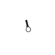 HWC Leather Basketweave C D Cell Flashlight Holder Ring 2.25"C&D New Black Duty