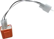 Motorcycle Turn Light Relay | 2-Pin Relay Harness Adapter Connector,Copper Wires for Indicator Turn Lights, Replacement Parts Motorcycle Accessories, LED Flashing