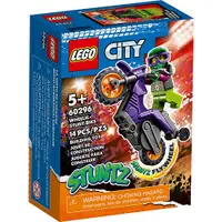 在飛比找蝦皮商城優惠-LEGO樂高 LT60296前輪離地特技摩托車 2022_C