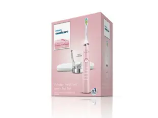 新款 Philips【美國代購】飛利浦 Sonicare DiamondClean 電動牙刷HX9362-粉紅