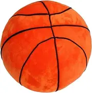 Basketball Sports Soft Stuffed Ball Throw Plush Pillow Toy 9 L X 9 W X 9 H Orange