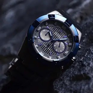 GUESS原廠平輸手錶 | 多功能造型男錶 - 藍x黑 W0377G5