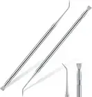 Chumia 2 Pieces Lash Lift Tool, Lash Separator Tint Tool Stainless Steel Meta...