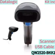 Datalogic QW2520-BK 2D VGA Imager Corded Barcode Scanner with USB Cable