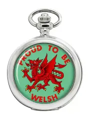 Welsh and Proud Pocket Watch