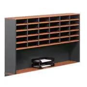 Merlin Pigeon Hole 30 hole Desk Top Hutch 1070mm x 1800mm