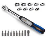 3/8 inch Digital Torque Wrench, 2.2-62.7 ft-lbs Torque Range, Compact Size, S...