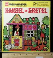 Hansel And Gretel 8"x8" 3D View-Master 3 Reel Packet Folder NEW SEALED ND107E