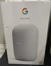 Google Nest Audio Smart Speaker - Chalk Color (Model:GA01420-US).