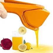 Original Lemon Juicer Easy-Squeeze Fold-Flat Citrus Juicer Perfect for Lemons & Limes Effortless Juicing, Space-Saving Design, No Mess, High Yield