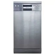 Domain 45cm Slimline 8 Place Stainless Steel Electronic Freestanding Dishwasher