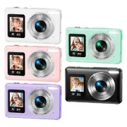4K UltraHD Digital Camera 64MP Two Screen with 16x Zoom and 64GB Card