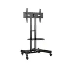 Atdec AD-TVC-45 Height Adjustable Mobile TV Cart. Max Load 45kg. VESA up