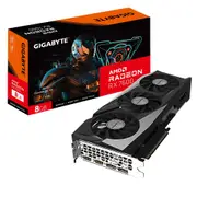 Gigabyte AMD Radeon RX 7600 GAMING OC 8G 1.0 Video Card, 18 Gbps, GDDR6, 128 bit, PCI-E 4.0, PSU 550W, 8 pin*1, DisplayPort 1.4a *2 HDMI 2.1a *2 GV-R76GAMING OC-8GD 1.0
