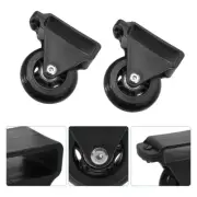 2 Pcs Aluminum Alloy Ladder Wheels Weight Lifting Pulley Extension Supplies