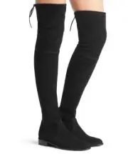 OCR* Stuart Weitzman The Lowland Boots Black Womens Size EU 35