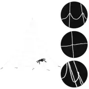 Halloween Creepy Cloth Decoration Simulation Spider Web Size