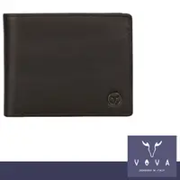 在飛比找蝦皮商城優惠-VOVA 印璽系列 真皮 8卡相片零錢袋 加大款 男用短夾 