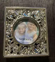 Gorham Silver Company Original Small Square Picture Frame Scroll Silver Tone