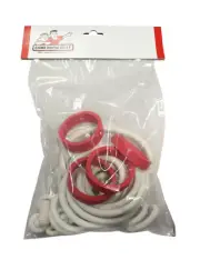 Gottlieb Q Bert's Quest Pinball Machine Replacement Repair Rubber Ring Kit White