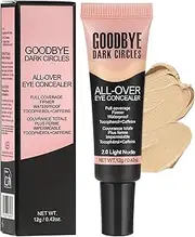 Under Eye Concealer,Waterproof 12g Beauty Concealer - Natural Long Lasting Liquid Foundation, Color Correcting Makeup for Long Lasting Wear