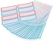 ZUNOXAZ Address Blank Stickers 20 Sheets Self-Adhesive Writing Lines Mailing Labels Size Office School