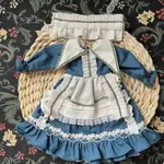 手工BJD娃娃衣服 復古風裙子宮廷洋裝 1/3 1/4 1/6 BLYTHE可穿