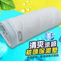 在飛比找momo購物網優惠-【LIFTPILLOW 電梯枕頭】台灣製造 清爽涼感保潔墊 