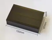 1pcs Black Electrical Instruments Aluminum Box /Enclosures 150*97*40mm DIY