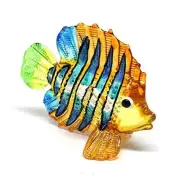 Aquarium Handicraft Miniature Hand Blown Glass Fish Figurine Collectibles