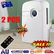 2x Portable 1.8L Mini Dehumidifier 45W Electric Air Dryer Moisture Absorber