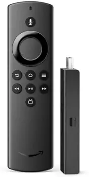 Amazon Fire TV Stick Lite with Alexa Voice Remote Lite in Black ,TV streaming.
