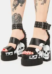 [Lamoda] Fallen Angel Platform Creeper Sandals