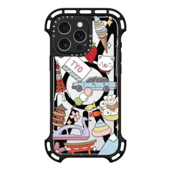 iPhone 16 Pro Max Ultra Bounce Case MagSafe Compatible Tokyo by Megan McKean